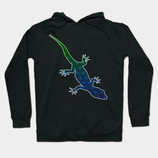 Geometric Gecko 2 Hoodie